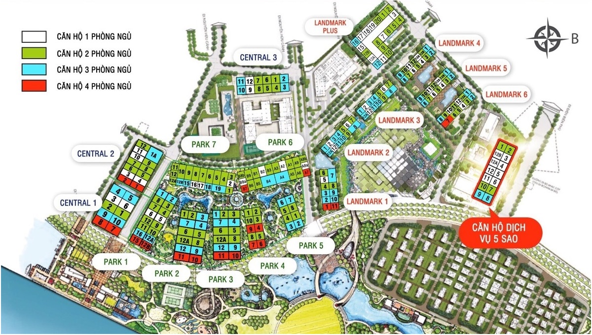 Mặt bằng tổng thể